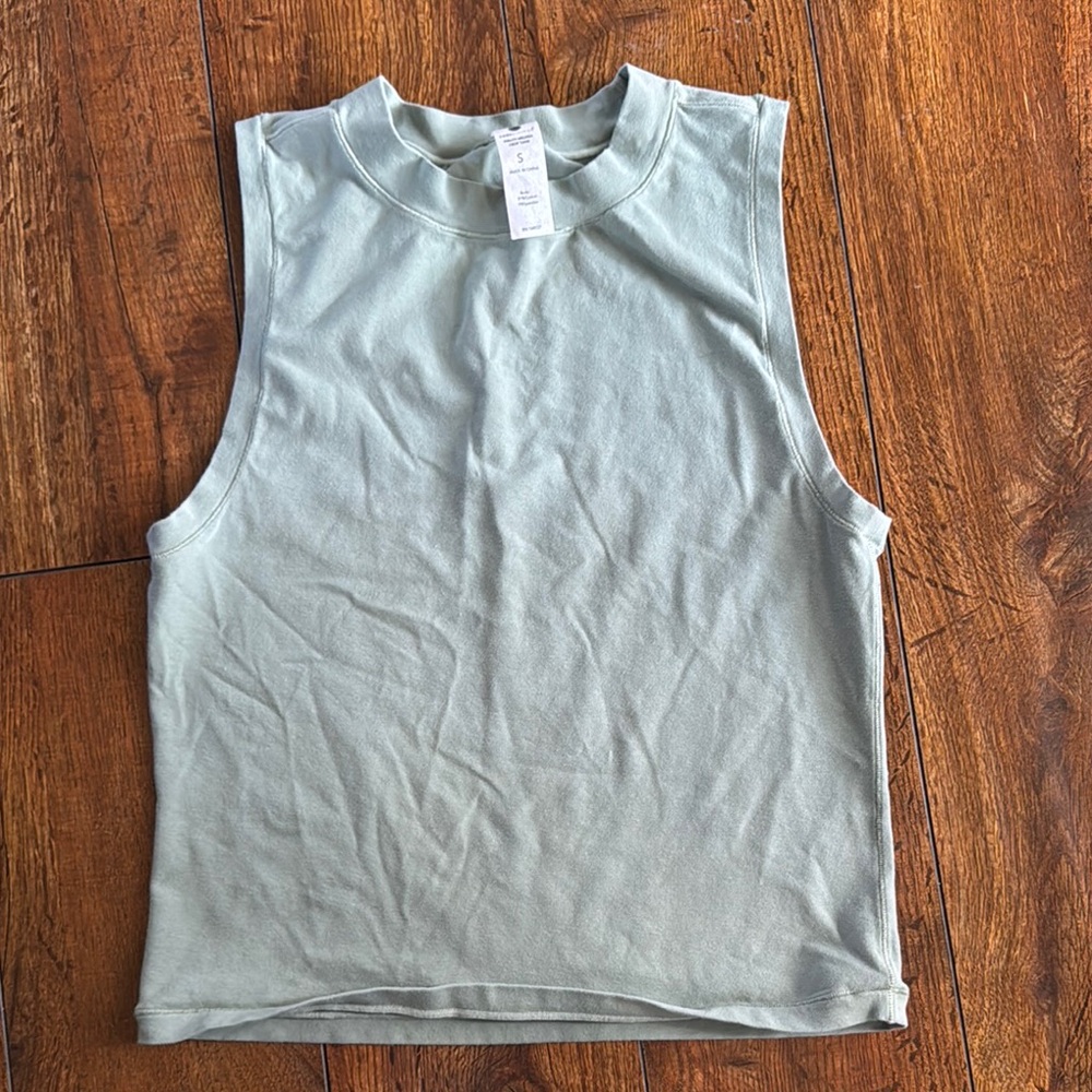 Mint Green Crop Top